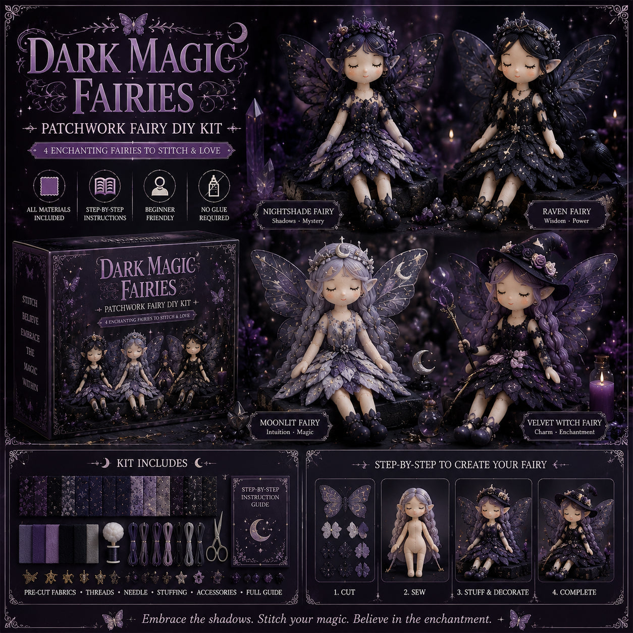 Fairy Patchwork DIY Collection ✨