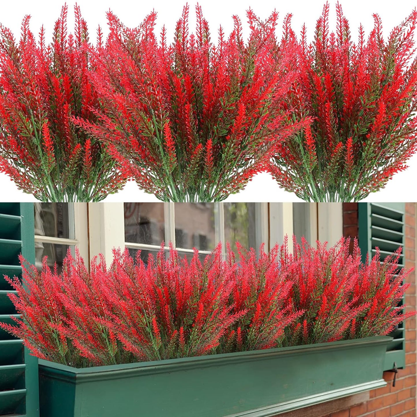 🌸Outdoor Artificial Lavender Flowers💐