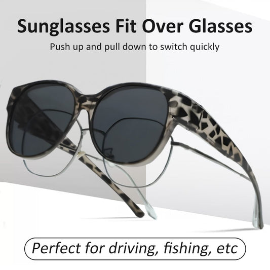 🎉😎2026 New Polarized UV400 Protection Trendy Round Cat-eye Sunglasses 🕶️