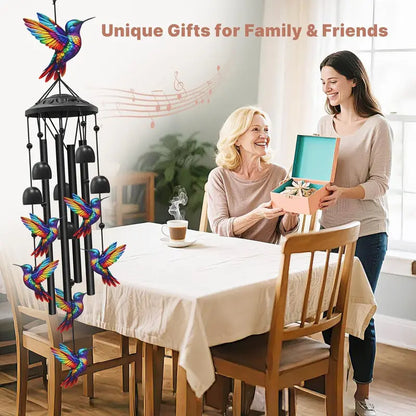 Cardinal Memorial Wind Chime Hanging Ornament for Garden and Patio