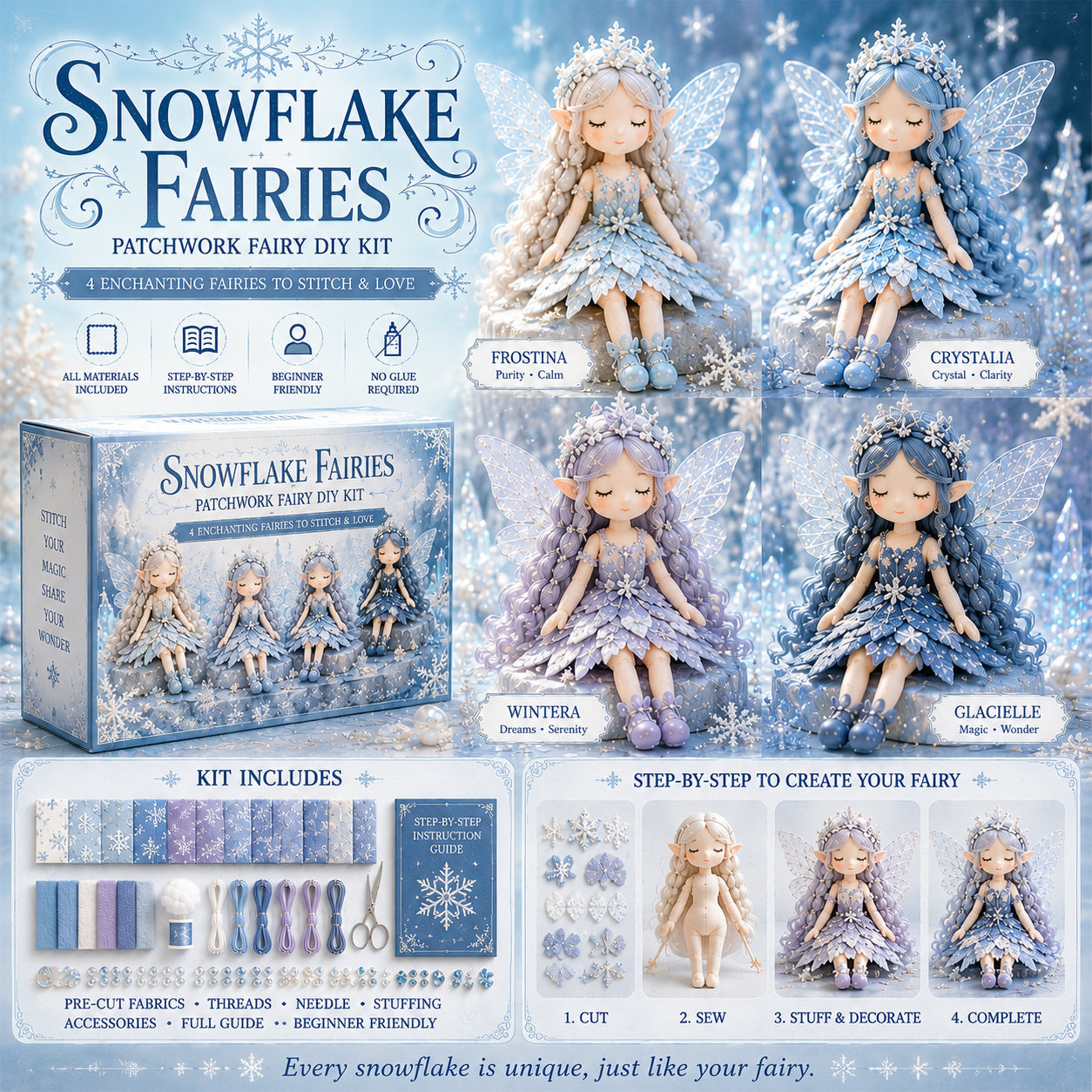 Fairy Patchwork DIY Collection ✨
